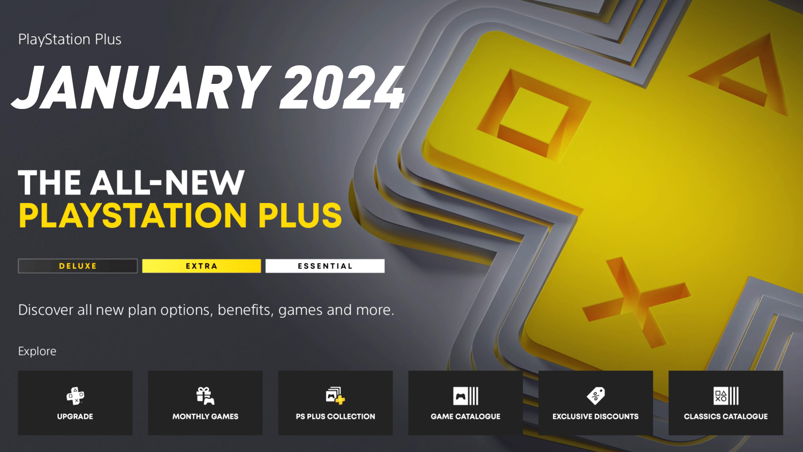 PlayStation Plus Games for January 2024