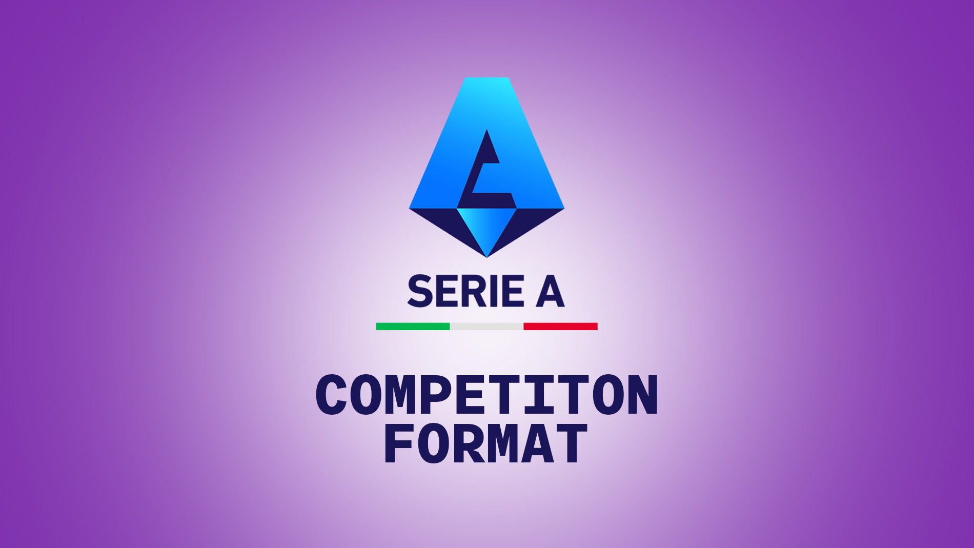 Italy Lega Serie A TIM Competition Format Explained.
